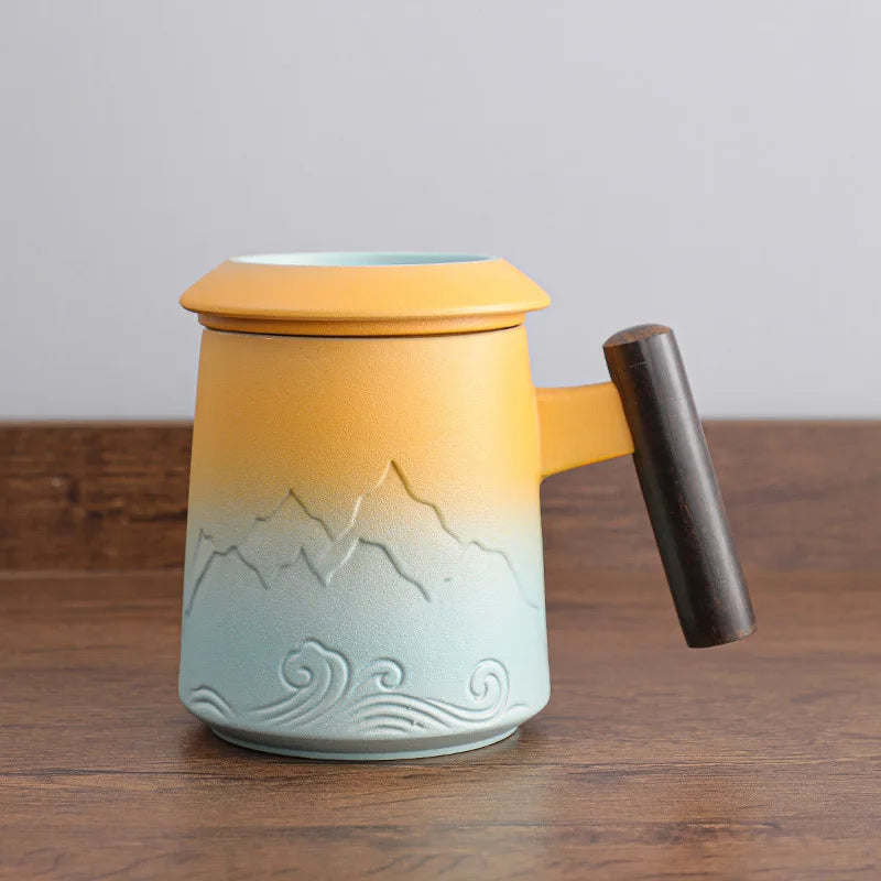 Ceramic Retro Coffee Cup